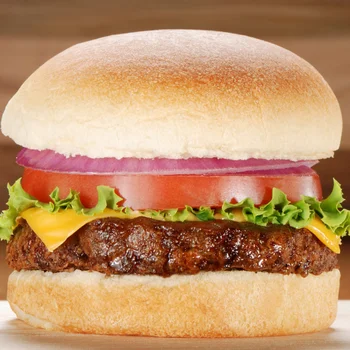 Kalın Taban Susamsız Burger